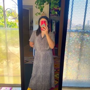 Two piece blouse and skirt Liz Claiborne vintage